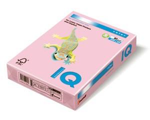 Hartie color, A4, 80 g/mp, 500 coli/top, roz (flamingo), IQ Colo