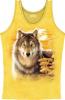 Maieu Dama Nice Wolf on Yellow