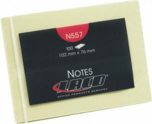 Notes autoadeziv, 102 x 76mm, 100 file/set, galben clasic, LACO