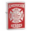 Bricheta zippo american hero firefighter