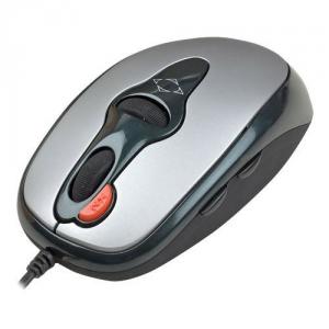 Mouse A4Tech X6-005D UP (Shine Silver) - A4MOU-X6005D