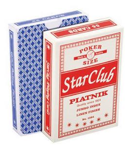 Carti poker Piatnic Club Star rosii
