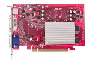 Placa video Asus ATI RADEON RX1550 PCIE 256MB DDR2-64bitPassive