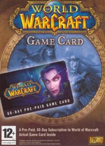 World Of Warcraft 60 Days Prepaid Card