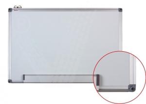Whiteboard magnetic cu rama din aluminiu, 120 x 180 cm, Optima