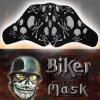Masca biker half face skull big mouth