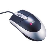 Mouse optic LG 3D-510, PS2, negru
