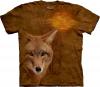 Tricou Wolf Woman Brown