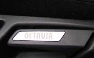 Set decor manere scaune fata - inscriptionate Octavia Skoda Octa