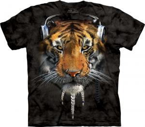 Tricou Tiger & Headphones