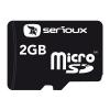 Card memorie Serioux microSD 2GB, adaptor SD