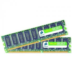 Memorie Corsair DDR2 Value 4Gb PC2-5300 Kit 2x2GB