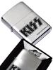 Bricheta zippo kiss brushed chrome