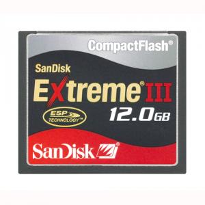 Card memorie SanDisk Compact Flash Extreme III 12GB