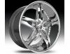 Janta lexani pyro chrome wheel 22"