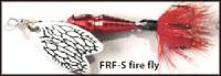 Rotativa Mepps Thunder Bug, marimea 1, Fire Fly-Silver, 4.0gr