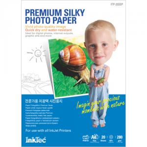 HARTIE FOTO ITP20SEP INKTEC SILKY A4 280G 20COLI