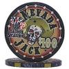 Jeton ceramica 10g Nevada Jacks 100 $