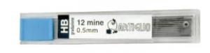 Mine pentru creion mecanic 0,5mm, 12buc/set, ARTIGLIO