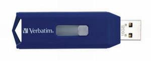 USB Verbatim Retractable Blue 16GB