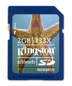 Card memorie Kingston     Secure Digital Card 2GB