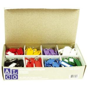 Etichete pentru chei, 200/cutie,  ALCO - culori asortate