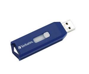USB Verbatim Retractable Blue 2GB