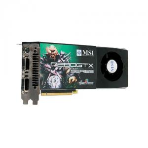 Placa video MSI GeForce GTX 280 SUPER OC 1024MB DDR3