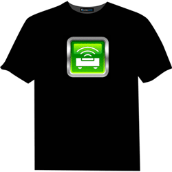 Tricou T-Qualizer WiFi Green Router