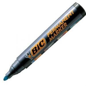 Marker permanent, 2.5mm, negru, BIC 2000