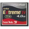 Card memorie sandisk compact flash extremeiv 4gb,