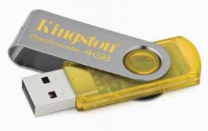 Usb flash drive kingston dt101y/4gb