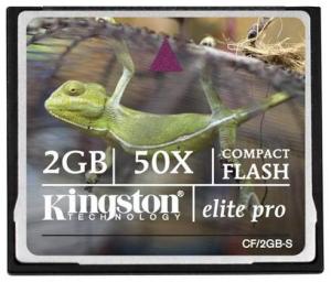 Card memorie Kingston Compact Flash Elite 2048MB Pro Card