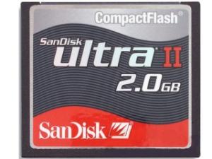 Card memorie SanDisk Compact Flash Ultra II 2GB