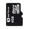 Card memorie Serioux microSDHC 4GB, class 4, adaptor SDHC