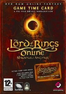 Lord of the Rings: Shadows of Angmar Pre-paid Game Card 60 zile