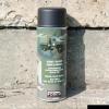 Spray army paint pale green