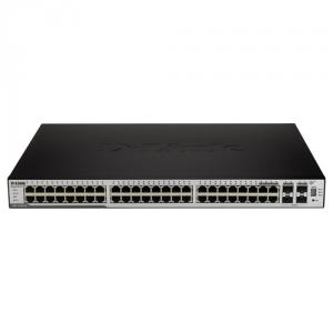Switch D-Link DGS-3100-24, 24 x 10/100/1000MBps, 4 x Combo SFP