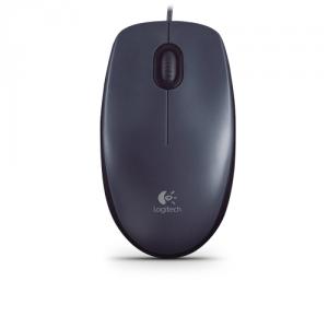 Mouse optic Logitech M90, USB, Gri