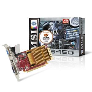 Placa video MSI Ati Radeon HD 3450 256MB DDR2 64Bit