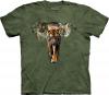 Tricou Tiger on Green