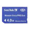 Card memorie SanDisk Memory Stick Pro Duo 4GB