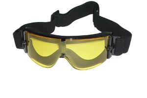 Ochelari de protectie airsoft ACM Bolle X800 cu lentila galbena