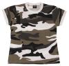 Tricou dama camuflaj urban m2