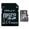 Card de memorie PNY, Micro-SD, 32GB, Clasa 10 + Adaptor