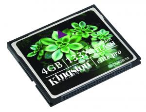 Card memorie Kingston 4GB Elite Pro CompactFlash Card 133x