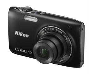 Aparat foto digital Nikon Coolpix S3100, Negru