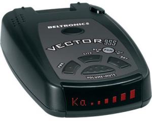 Detector radar beltronics vector 955