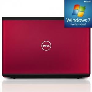Notebook Dell Vostro 3500 Red Core i3 350M 320GB 3072MB W7Pro