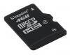 Card memorie kingston 4gb micro sd hc card class